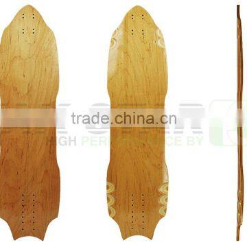 40" professional cruiser and downhill canadian maple longboard decks