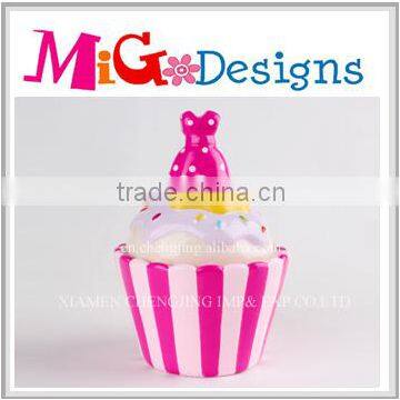 Wholesale Sassy Dazzling Cupcake Custom Design Cookie Jar