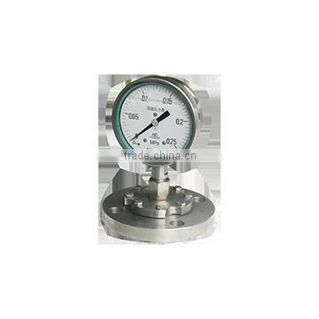 Y-150BF/Z/MF/316 diaphragm seal pressure gauge