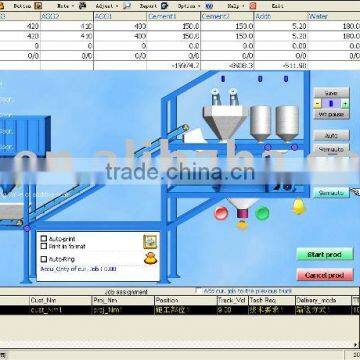 Control system for YHZS concrete batching plant is on hot sale