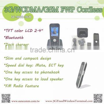 SC-9068-GH3g Handset Cordless 3G Phone photo-3