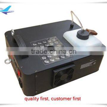 china 24x3w rgb Smoke Machine with remote control Dmx Led 1500w