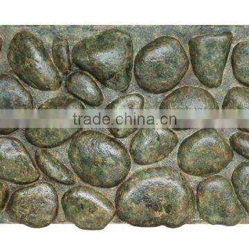 face pebble PU panel, wall panel, interior panel,decorative stone panel