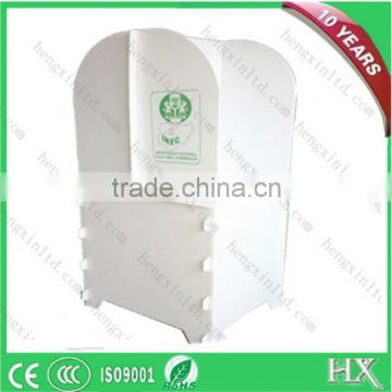 Foldable One Person Corrugated Plastic Voting Booth