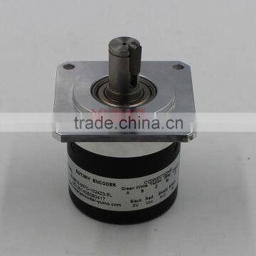 YUMO ISL5815 200PPR Ip67 Optical Shaft Rotary Encoder Pulse Price Incremental Flange Adapters Rotary Encoders photo-4