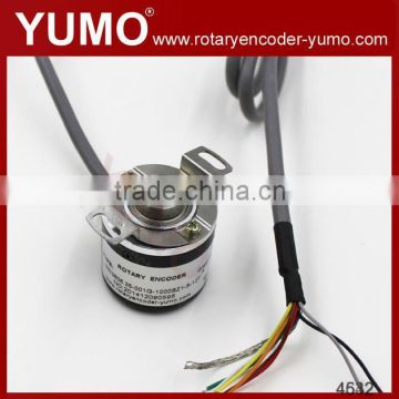 IHC3806 China Bore Optical Encoder price optical dc motor hollow shaft incremental rotary encoder position sensor