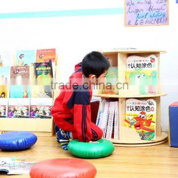 2016 Export North America PU Round Shape School Home Convenient Kids Cushion Child Seat photo-4