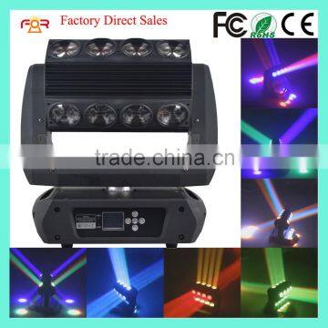 FORYOU ACL 360 ROLLER Pro Stage Disco DJ Endless Infinite Rotate Light Sharpy Beam 16pcs 25Watt RGBW 4IN1 QUAD LED Moving Head