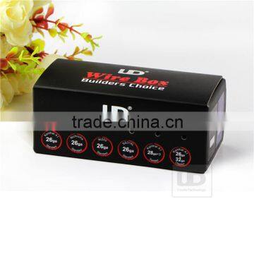 2016 UD Wire Box the Best Electronic Cigarette Accessory Wire Box for Builder Choice With 6 Spool in One Box photo-5