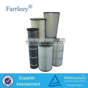 Farrleey Pleated Anti-static Cylinder Bag Filter For Powder Coating photo-5