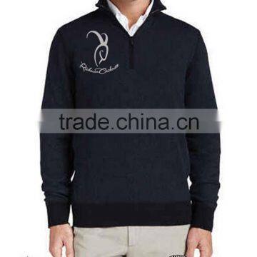 High Quality Lapel Design 100%Cashmere Sweater