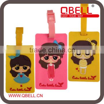 2015 New Design PVC Luggage Tag