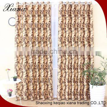 XIANA brand ED5004 dubai market custom designs jacquard suede dubai curtain fabric