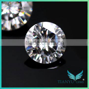 high quality forever one round brilliant cut 1ct 1.5ct 2 carat moissanite stone