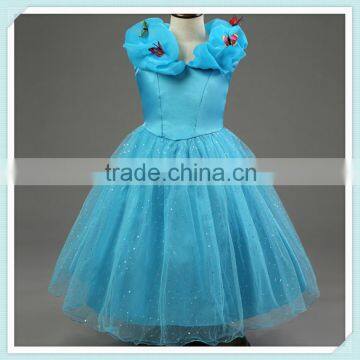 elsa princess dress elsa costume girls dress sister anna costume dress new design dress cinderella dresses for girls