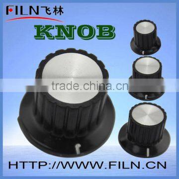 50pcs a box 6.0 diameter 5009-25 encoder plastic electrical bakelite knob for electrical