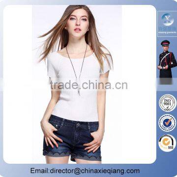 2016 Hot Sale Casual Short Sleeve Shirt for Women