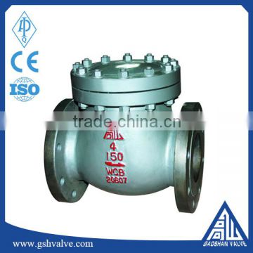 API 6D standard carbon steel swing check valve