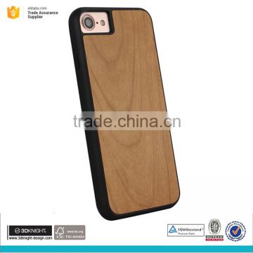 for iphone 7 3d sublimation custom wood TPU case