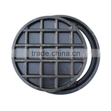 Composite Poly Fiber Manhole Cover Round Fiberglass Manhole Cover photo-2