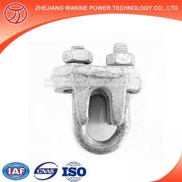 Wire Rope Fasteners Hot Dip Galvanized Stay Wire Clamps/ Guy Clips/ Wire Rope Clips photo-2