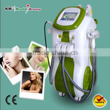 2.6MHZ Large Promotion !2014 Hotest IPL + E Light Vascular Treatment + RF + ND YAG Laser(BV SGS CE)