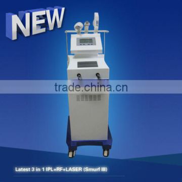 Aesthetic Multifunctional machine united E-light+RF+Laser 3 technologys (FB-LJL-III)