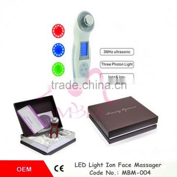 home and salon use face massager ultrasonic