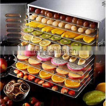 Professional stainless steel durable mini food dehydrator vegetable and fruit dehydrator