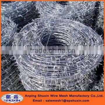 galvanized barbed wire/PVC coated barbed wire