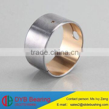 UF850 Bimetal Bush Steel+bronze Layer 0.3mm-0.6mm Copper Bushing Oil Groove Bronze Bush Made in China bi Metal Bearing Bushing photo-6