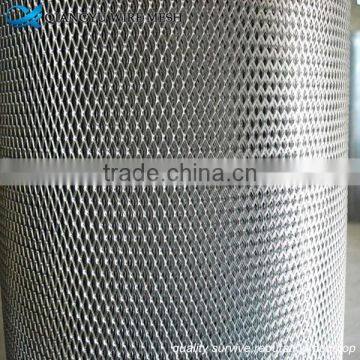 heavy duty 11kg/m2 diamond expanded metal mesh makeup at anping China