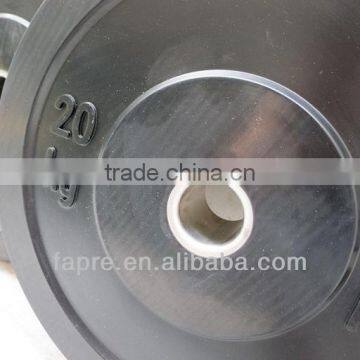 Factory Directly Sell ! Gym & Fitness strength Black Bumper Weight Plates