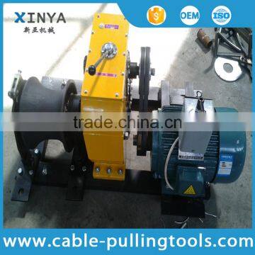 Winch Manufacturer 8 Tons cable winch electric engine for Power Construction