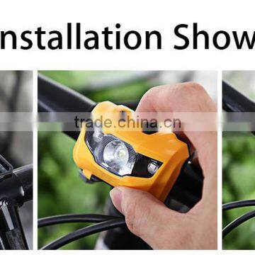 3-LED Bicycle Light Water Resistant Torch With Mount Flash Bike Light Bicycle Accessories For Mountain Bike Road Bike photo-6