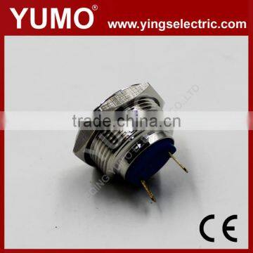 Hot Sale JS19B ROHS 19mm Domed IP65 Momentary Pin Terminal 2A/36VDC Push Button Switch Waterproof Push Button photo-2