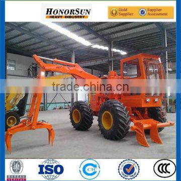 The famous Chinese farm sugarcane machine/harvester/wood loader/logging machine