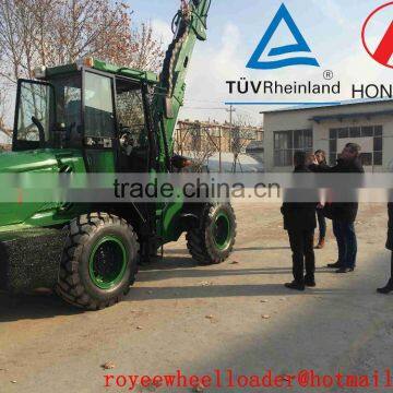 Telescopic Boom Wheel Loader HY2500 China Cheap Price telscoplader