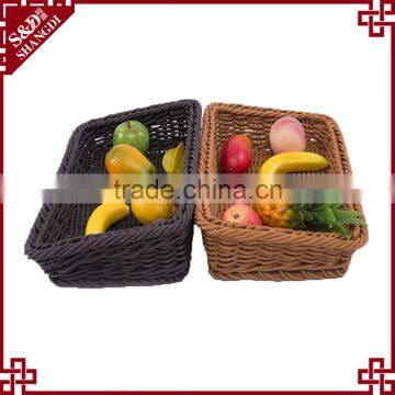 S&D hot sale supermarket plastic bread basket