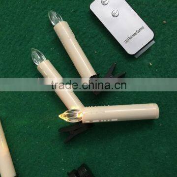 Christmas Led Candles With Clips Led Taper Candles With Clips 10pcs Led Tapered Candles With 10pcs Clips Led Candle photo-5