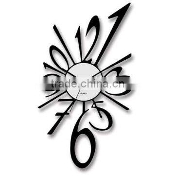 newest plastic wall clock funny design wall clock clock for home decoration home decor wall clock digital clock