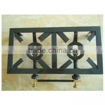 China Supplier 2 Burner Portable Gas Cooker Kitchenware Indoor Gas Burner Made in China photo-2