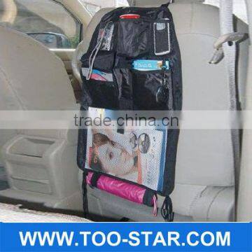 Car seat organizer for back