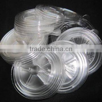 custom clear plastic lid for bowls