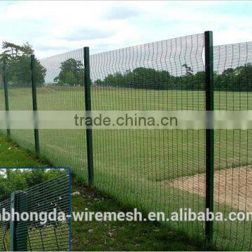 pvc coated 358 fence/green color