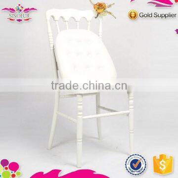 Brand new Qingdao Sinofur wood napoleon chair/wedding chair