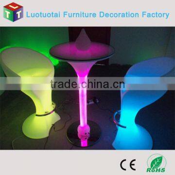 Luminous Battery Operated RGBW Color Change Led Bar Stool/chair photo-4