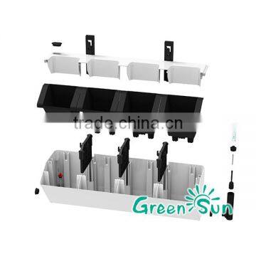 Dual Layer Vertical Garden Green Wall Module Artificial Hanging Wall for Plants Synthetic Grass Moss Turf Indoor Decor photo-2