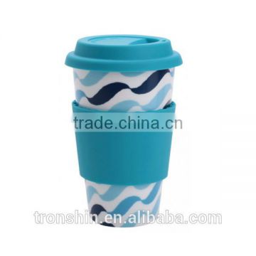 Factory direct wholesale eco friendly food grade soft silicone cup sleeve