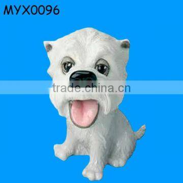 collectable ceramic white dogs little paws collectable ceramic dogs